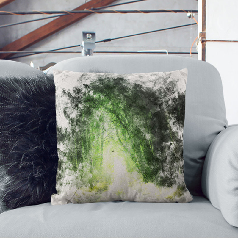 Secret Forest Cushion with Filling, 40cm H x 40cm W x 15cm D