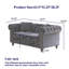 Canapé Chesterfield 63,5 po en velours capitonné-1874608618
