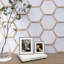 Carreau de sol en porcelaine mate Hexagone 8,58 po x 9,89 po Avant Denia-91596115
