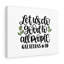 Do Good Galatians 6:10 1 Piece Wrapped Canvas Wall Art-1198461643