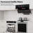 BRANO 30 in . 900 CFM Convertible Under Cabinet Range Hood with Light in Stainless Steel