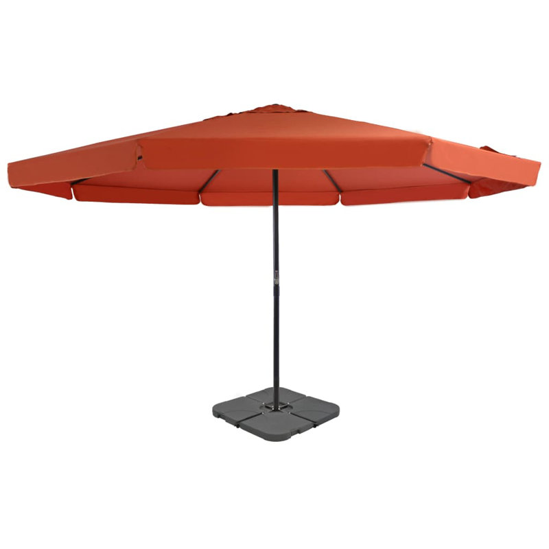 Parasol de marché Bego, Taupe