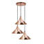 Rosenthal 3-Light Cluster Cone Pendant-668581682