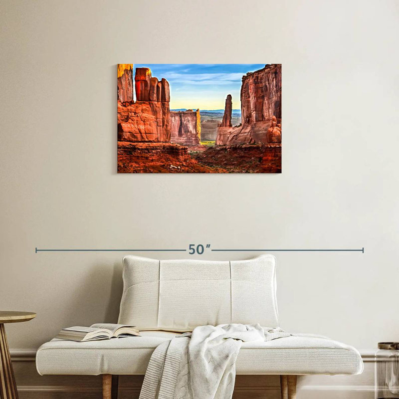 Alvord Red Rock Canyon, Nevada, H 20 po x l 30 po