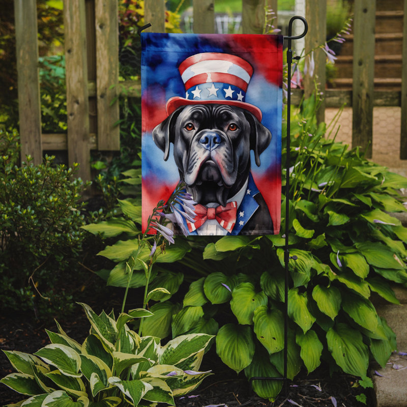 Drapeau patriotique du jardin américain, Cane corso