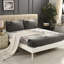 Bliss Complete Bedding Set Floral Grey Duvet Cover Fitted Sheet With Matching Pillow Case-119317711