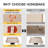 Baking Sheet Pan Set, Cookie Sheets For Oven, Nonstick Half/Quarter/Jelly Roll Pans With Diamond Texture Pattern, Heavy Duty Cookie Tray