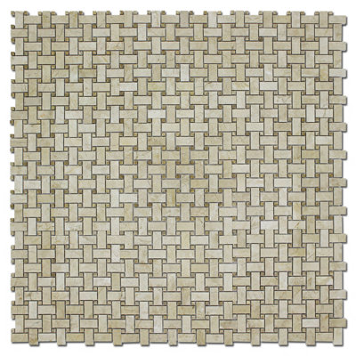 PANIER TISSU CRÉMA NOVA AVEC EMPERADOR DOT POL
