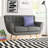 Farnum Polyester Flared Arm Standard Loveseat-95729726