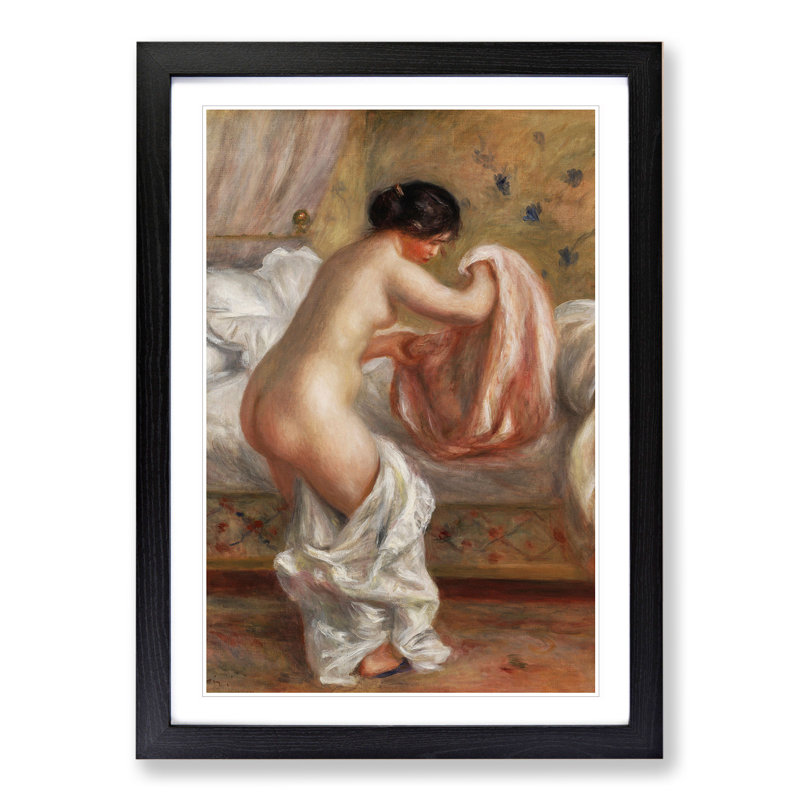 Rising - Picture Frame Graphic Art, 65cm H x 48cm W x 2cm D, Black Framed