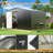 10 ft. x 10 ft. Metal Storage Shed with Lockable Door, Black