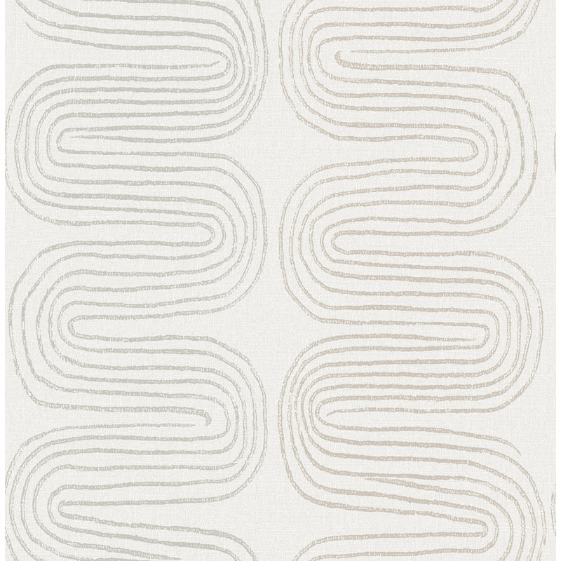 Rouleau abstrait Freddy, Gris