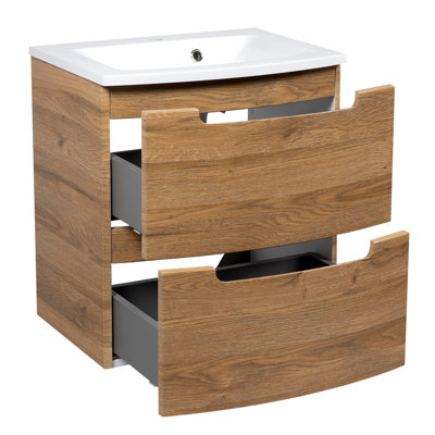 Hayoung 22.5'' Single Bathroom Vanity with Acrylic Top