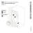 Vela 30 in. x 78 in. Fully Frameless Single Fixed Shower Panel-107376828