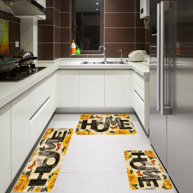 Ensemble de 3 tapis de cuisine Home