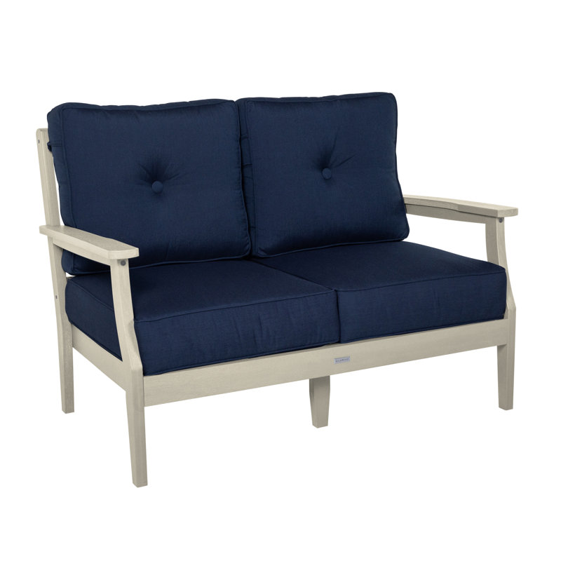 Anifer Lehigh Deep Seating Loveseat, Spectrum Indigo 