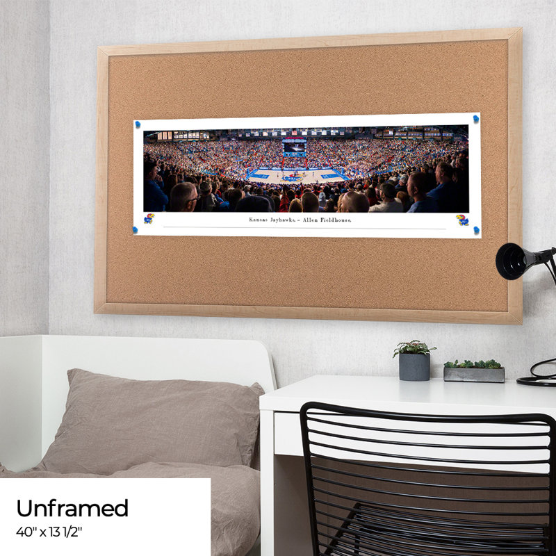 «Kansas Jayhawks Basketball», affiches et impressions encadrées, Impression sans cadre, Pas de tapis
