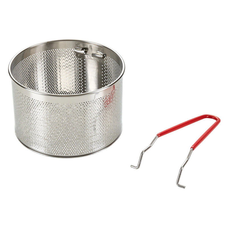 Living And Home 304 Stainless Steel + Glass + Wood Stock Pot