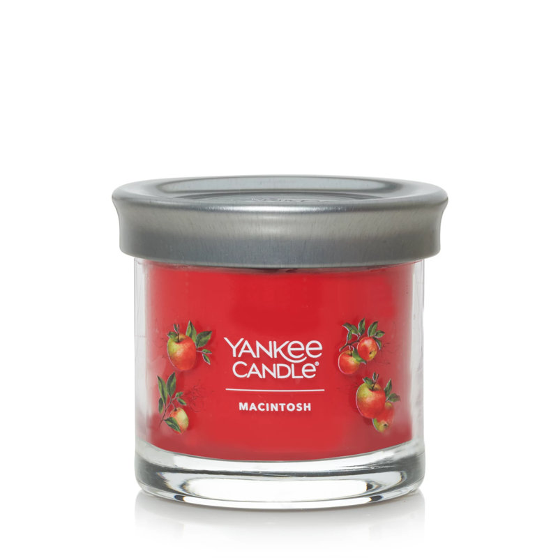 Macintosh Red Soy Small Tumbler Candle with Tin Lid