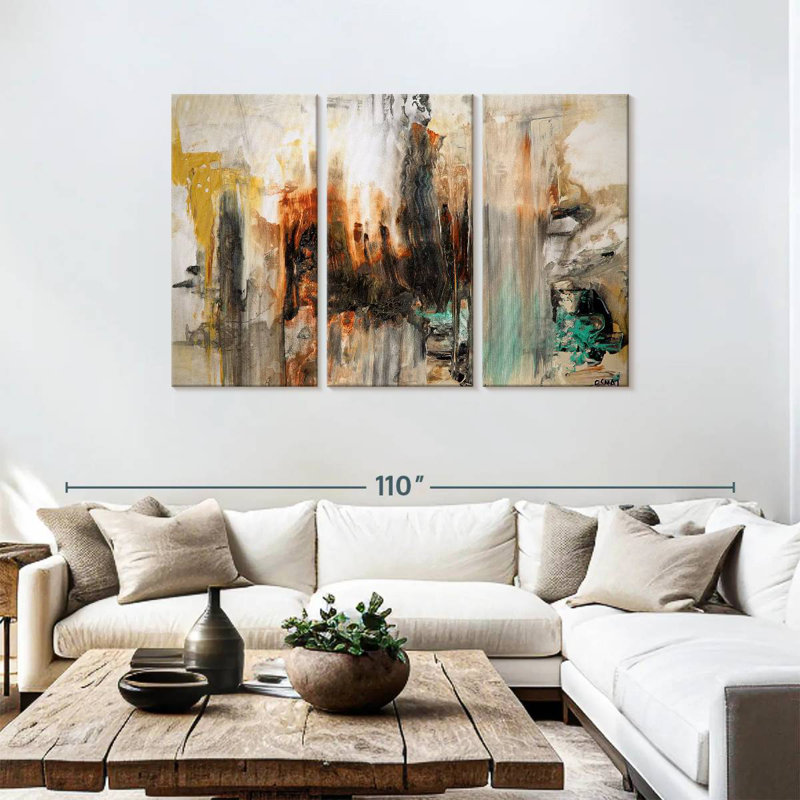 Avery Dynamic Abstract, 48" H x 74" W
