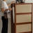 Vine woven solid wood shoe cabinet 24 - Pair Shoe Storage Cabinet