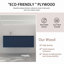 Ensemble de meuble-lavabo simple 18,20 po avec plateau en bois manufacturé Crisol