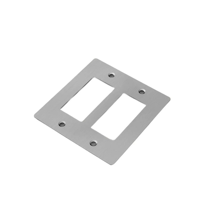 Plaque 2G / sans logo, Acier