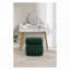 Tabouret de maquillage en forme de S-1196131300