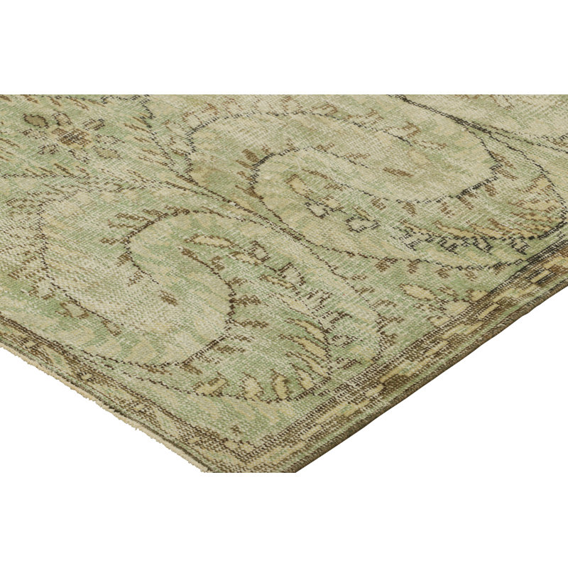 One-of-a-Kind 4'5”x8'6” Hand Knotted Area Rug
