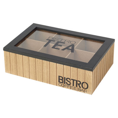 Belfry Kitchen Mistry Wooden Tea Box