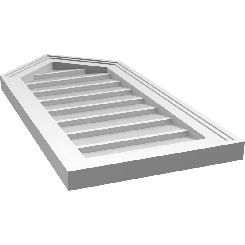 Ventilateur à pignon en uréthane non-fonctionnel Signature, H 30 po x l 14 po x P 1,5 po