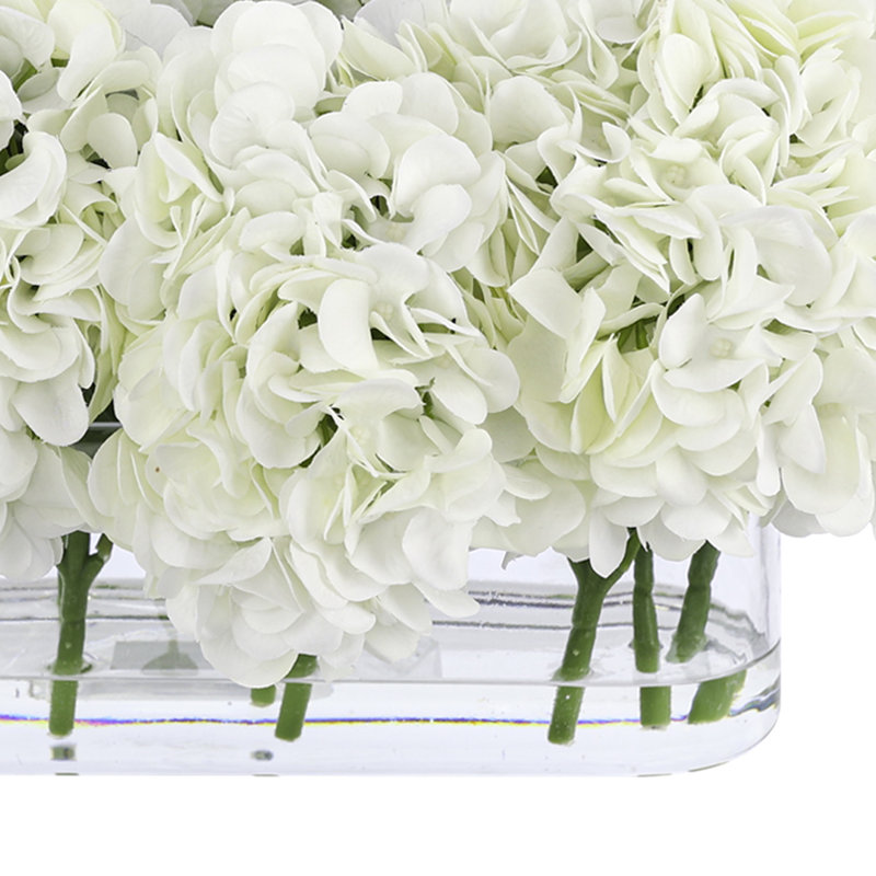 Hydrangea Floral Arrangement in Vase