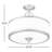 Rudy Glass Semi Flush Mount-308124146