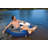 Intex River Run 1-Person Inflatable Connecting Floating Lounge Tube, 3 Pack