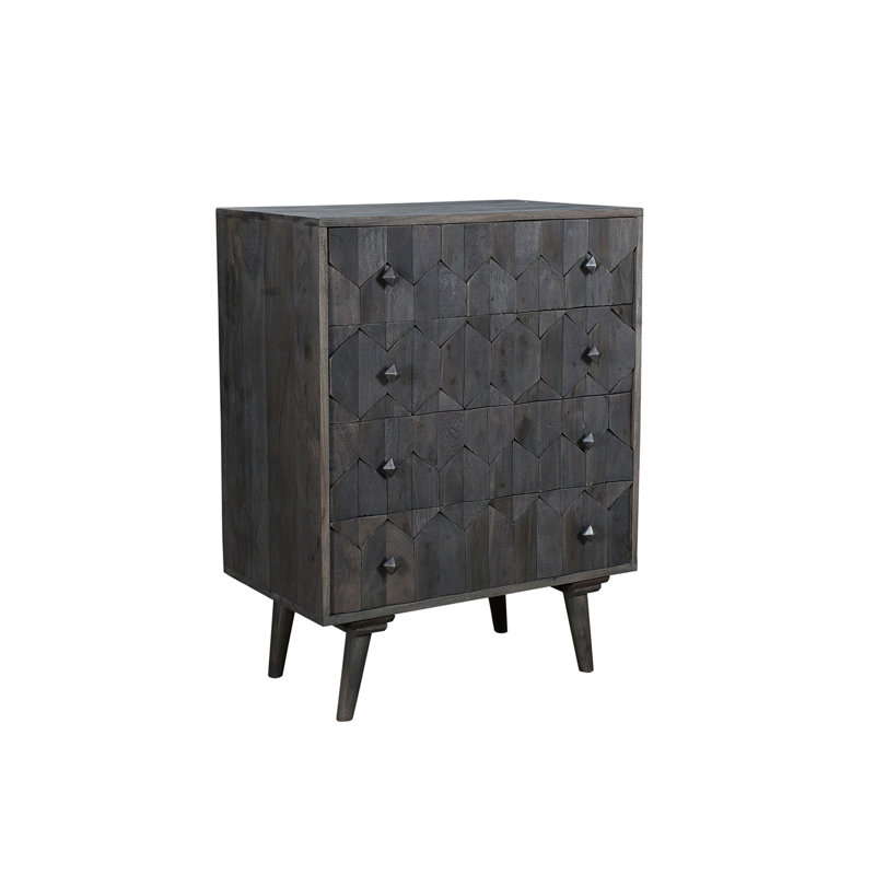 Commode décorative 4 tiroirs Dussault