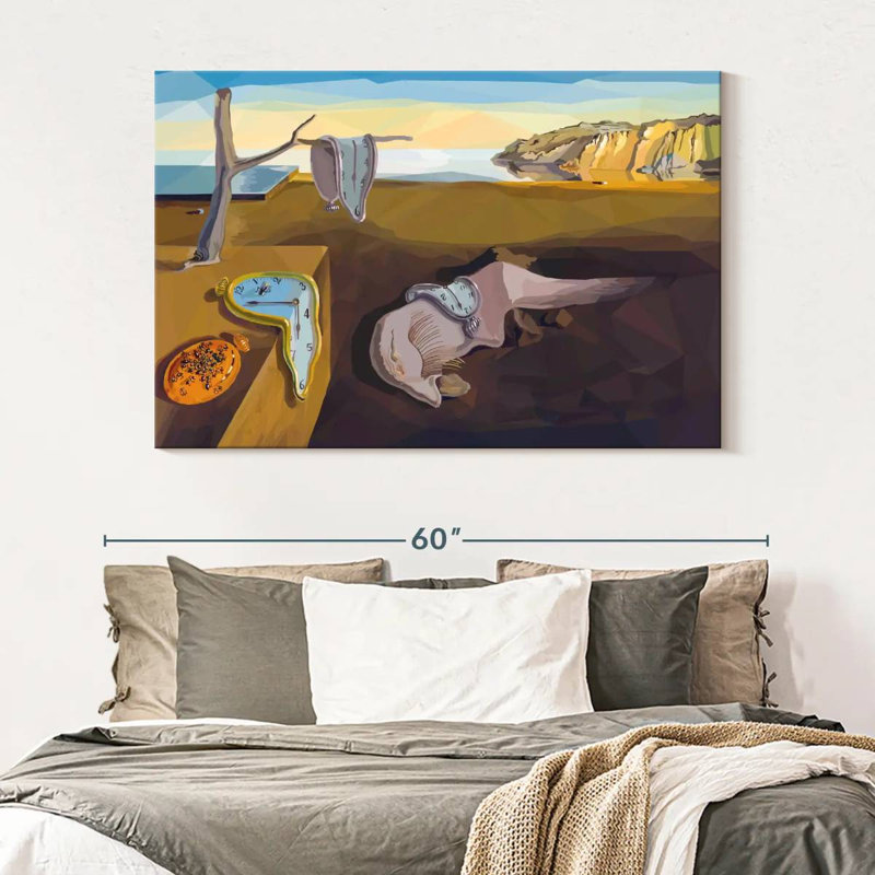 Soft Watches, 34" H x 51" W