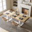 Table de salle à manger rectangulaire extensible-1150523147-1154102128