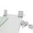 20 x 20 inch Square 8 mm Thickness Fire Pit Glass Wind Guard-105793751