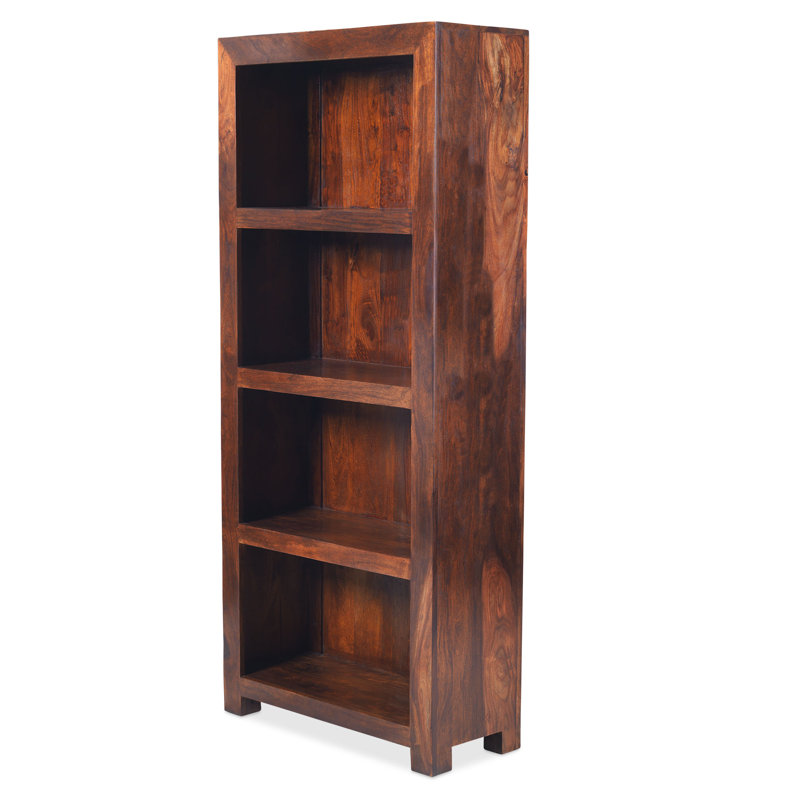 Heritage 175cm H x 76cm W Solid Wood Standard Bookcase