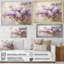 Mauve et doré pastel Lilac Dreams V - Lilas, art mural-2109570043-1879882671