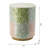 Cylindrical Garden Stool, Capiz Side Table