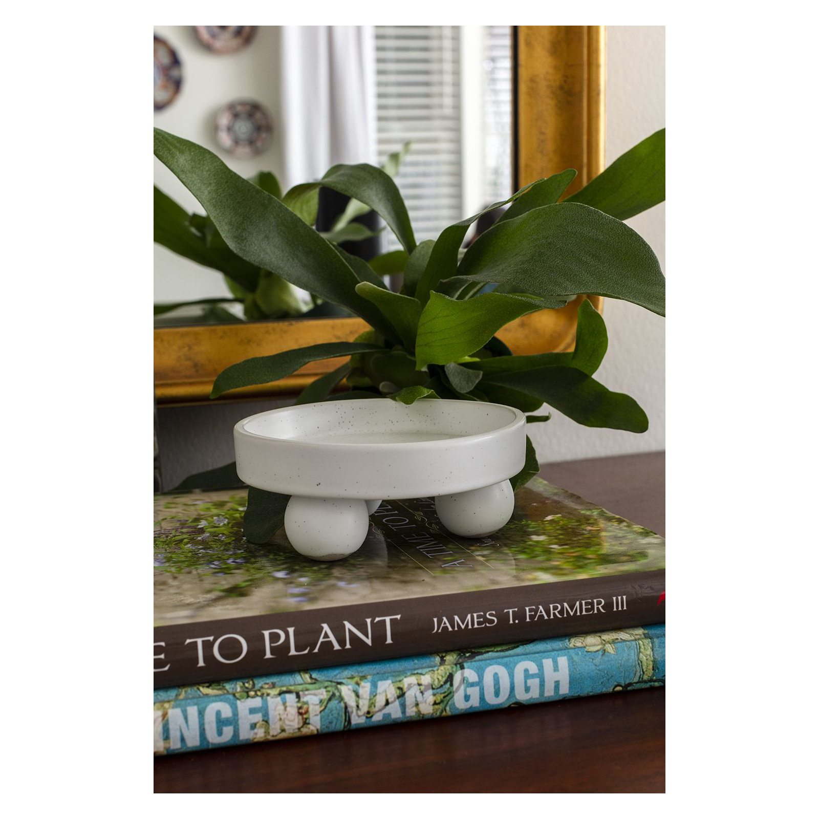Eaves Plant Stand