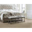 Woodlands Upholstered Queen Wingback Bed-46725950