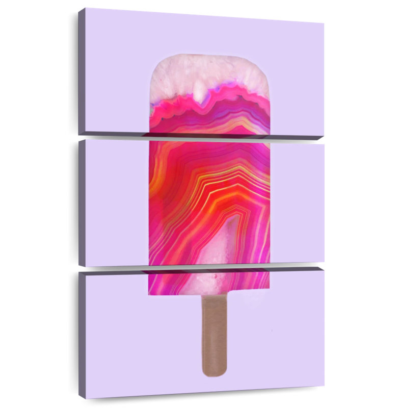 Agate Popsicle, 65" H x 42" W