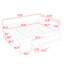 Lit de jour en bois avec tiroirs et tablettes Kouta-735083520-735083535