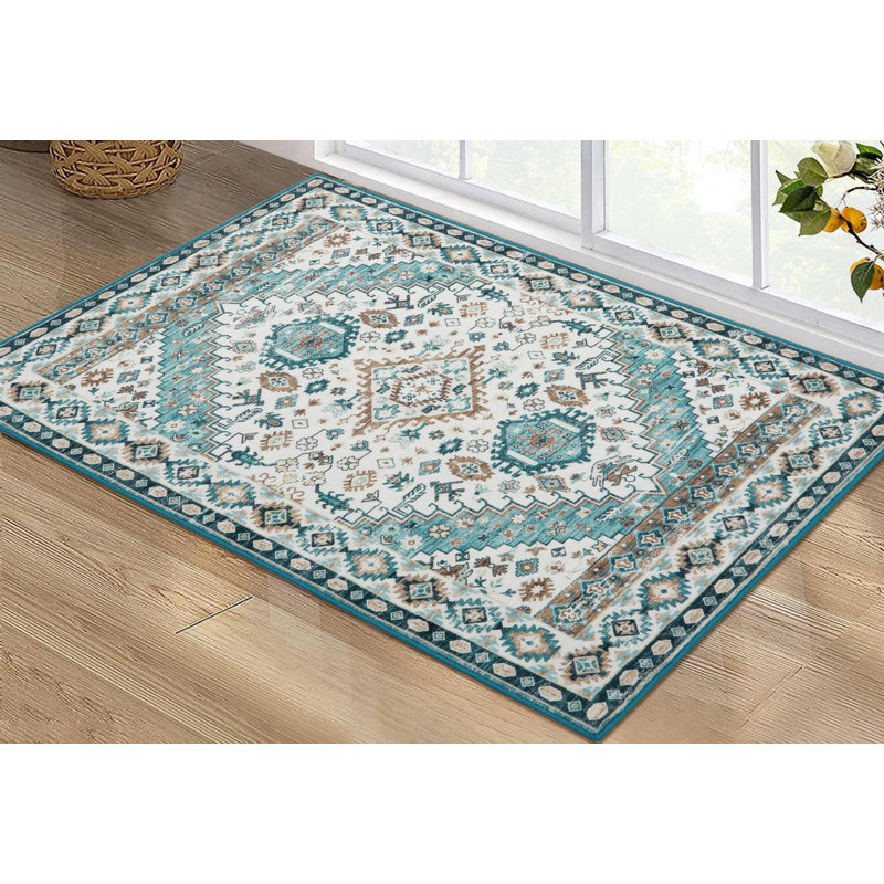 Osias Area Rug, Green, Rectangle 160 x 230cm