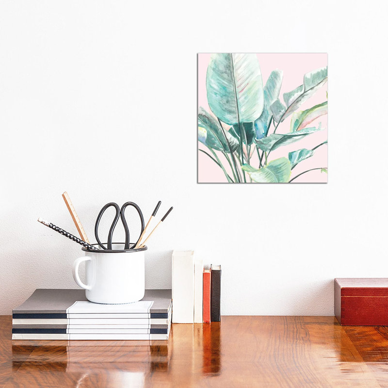 Jungle Leaf II by Patricia Pinto - Wrapped Canvas Gallery-Wrapped Canvas Giclée, 30.48 cm H x 30.48 cm W