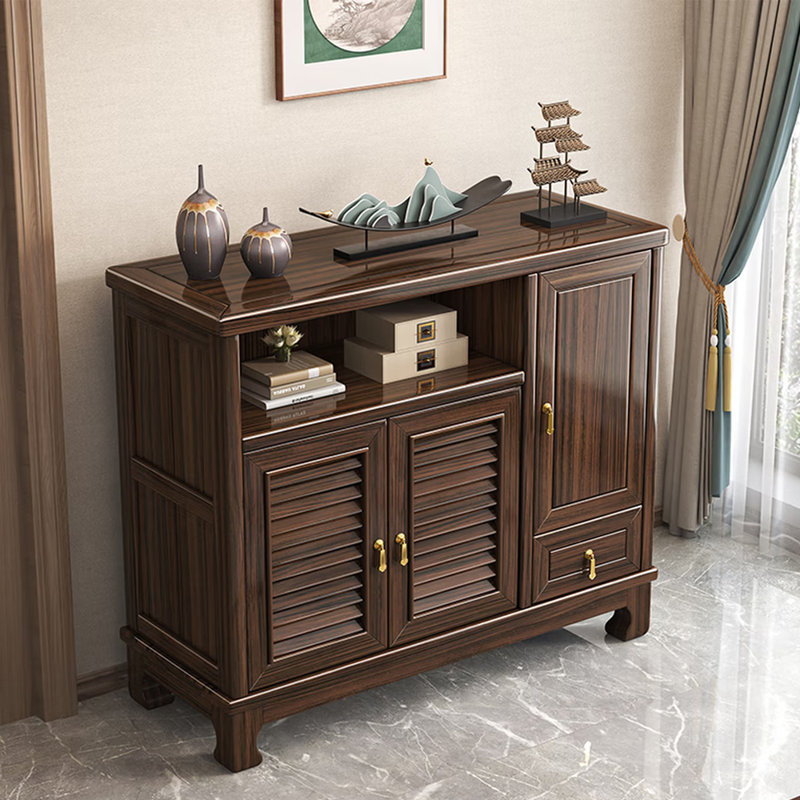 Classical Chinese style storage shoe cabinet