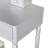 Gault Makeup Vanity with Sunflower Mirror, 4 Drawers & Upholstered Stool-115330400