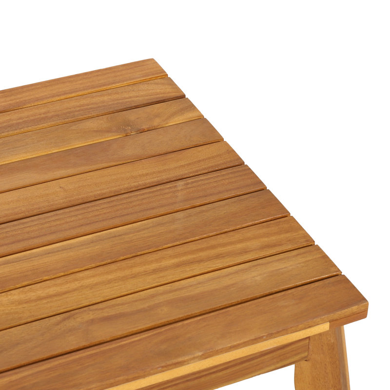 Chat en bois avec beau tissage en corde, coussins d'eau, 2 fauteuils club et table basse